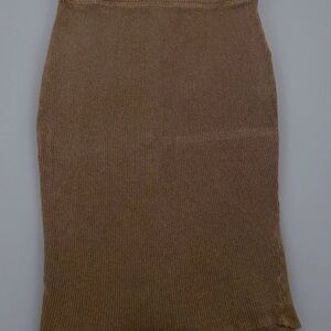 A New Day- Tight Fitting, Brown, Skirt, Soft, Size- L